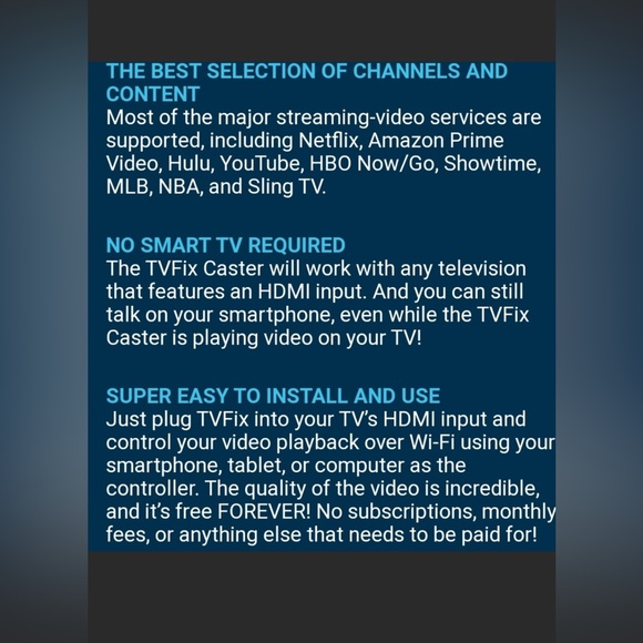 TV fix Screen Caster - Picture 3 of 3